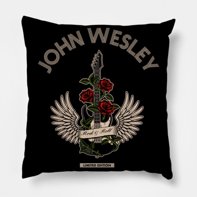 John Wesley Pillow by Deniso_PP
