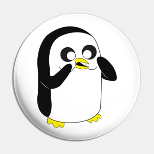 Penguin cartoon Pin