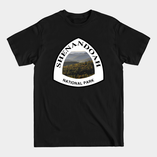 Discover Shenandoah National Park shield - National Park - T-Shirt