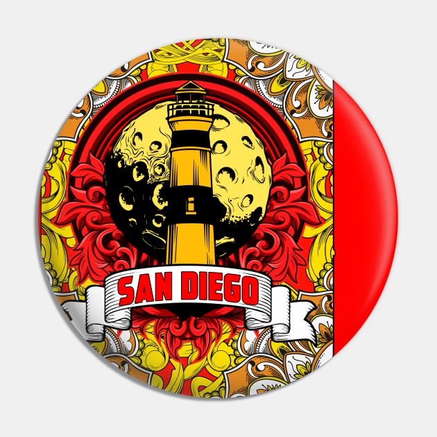 SAN DIEGO LOGO ARTWORK Pin by theanomalius_merch