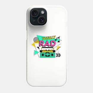 Retro Totally Rad Phone Case