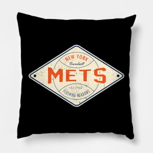 New York Mets Diamond 1 By Buck Originals Pillow