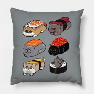 Sushi British Shorthair Cat Pillow