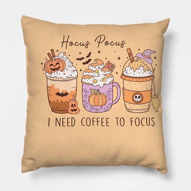 Womens Halloween Hocus Pocus Pillow by Positively Petal Perfect 