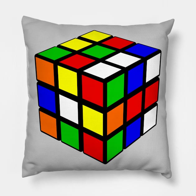 Magic Cube Pillow by tuditees