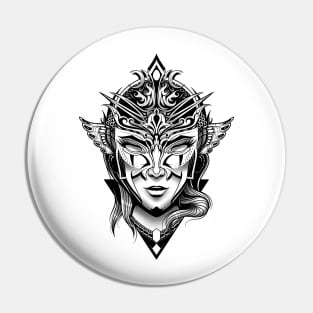 Venetian Masquerade Pin