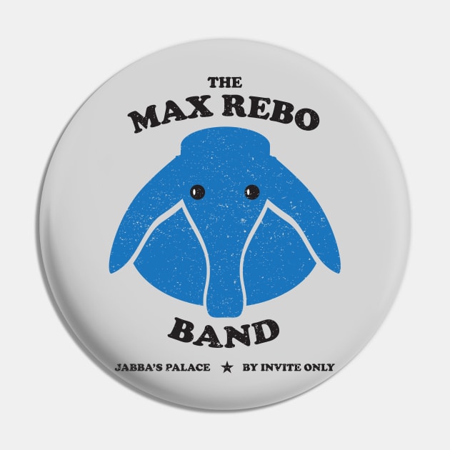 The Max Rebo Band Concert Tee Pin by BeepBoopBeep Clothing, Co.