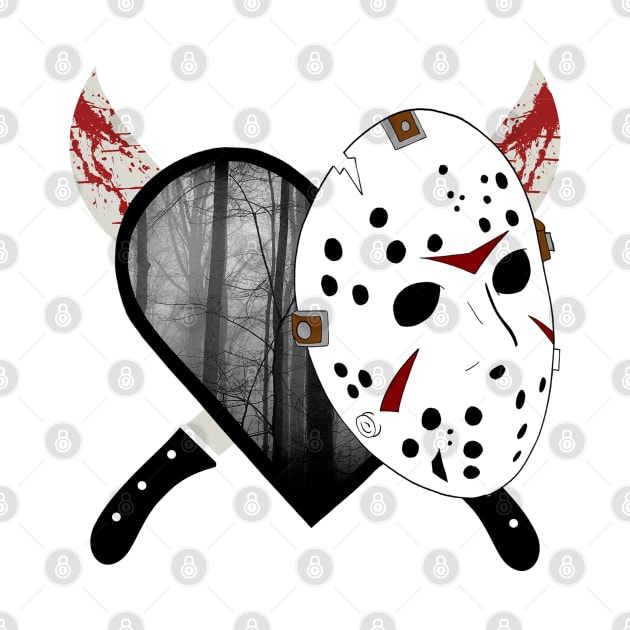 Love Horror - Jason Voorhees - Friday the 13th by mightbelucifer