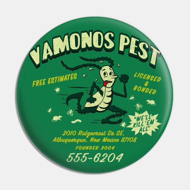 Vamonos Pest Pin by Alema Art