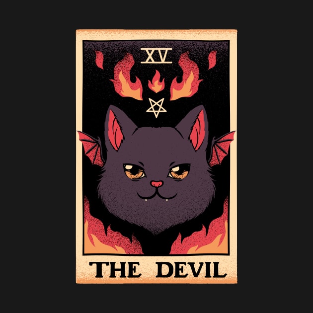 The Devil Cat Tarot Card by Tobe Fonseca by Tobe_Fonseca