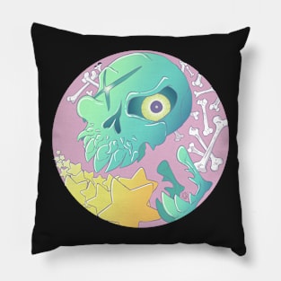 Skulls, Bones and Stars Pillow