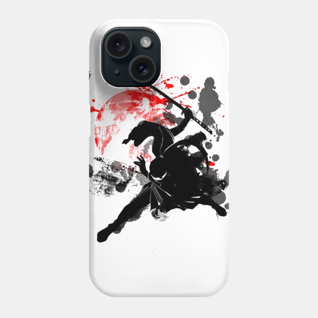 Ninja Japan Phone Case by vivalarevolucio