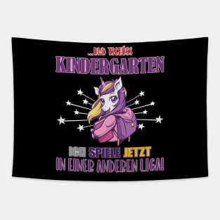 Einschulung Einhorn Tapestry