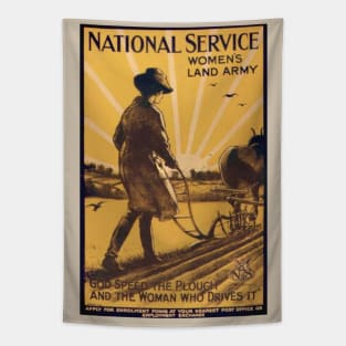 National Service - Women's Land Army Tapestry