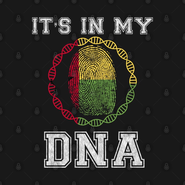 Guinea Bissau  It's In My DNA - Gift for Bissau-Guinean From Guinea Bissau by Country Flags
