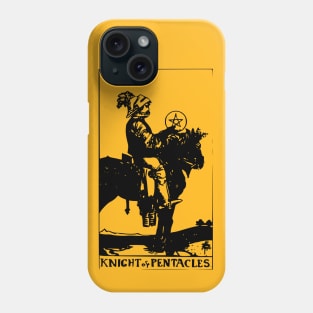 knight of pentacles Phone Case