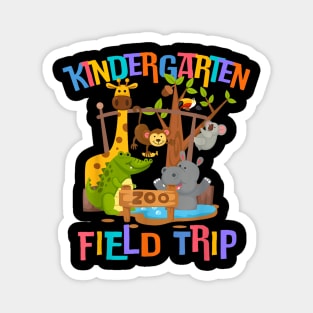 Kindergarten School Field Day Trip Squad 2024 Magnet