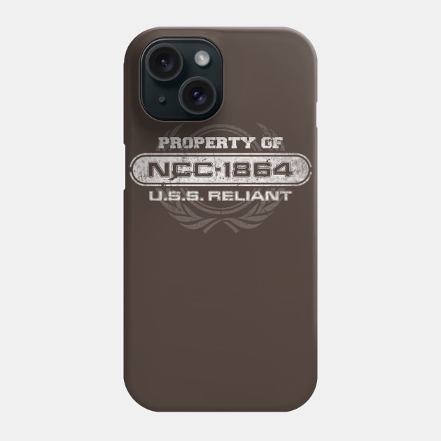 Vintage Property of NCC1864 Phone Case by JWDesigns