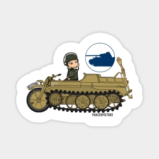 Panzerpicture Kettenkrad Magnet