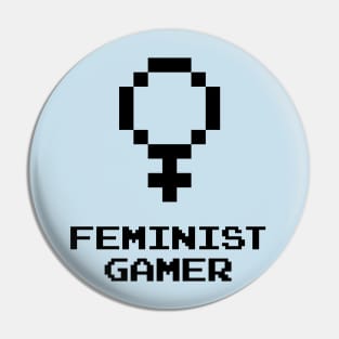 Feminist Gamer Pin