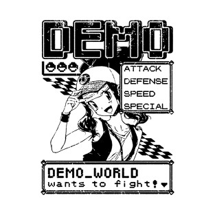 DEMO WORLD ANIME T-Shirt