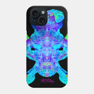 Alien psychedelic fantasy Phone Case