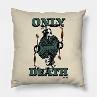 Grim Reaper Grimreaper Death Is Real Pillow