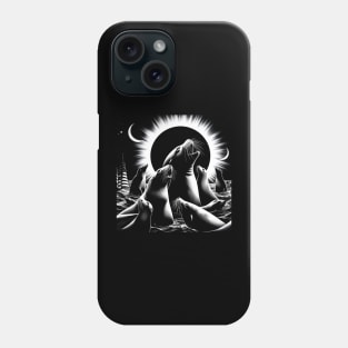 Seal Lover Sea Solar Eclipse Of April 8 2024   Seals Girls Boys Women Phone Case