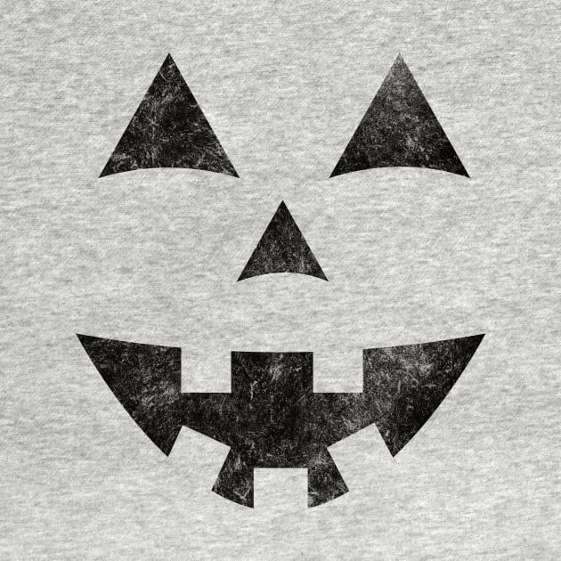 Discover Halloween Jack-O-Lantern Pumpkin Face Distressed - Halloween Costume T-Shirt