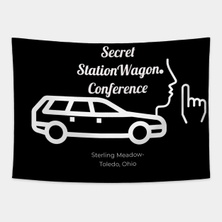 Secret Station Wagon Conference Tapestry