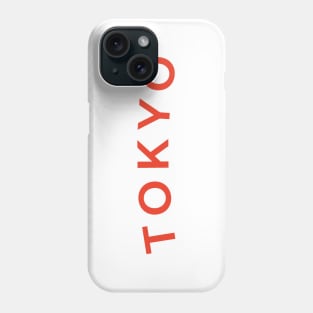 Tokyo City Typography Phone Case