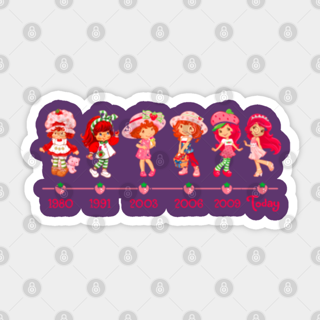 Strawberry Shortcake Transformation - Strawberry Shortcake - Sticker