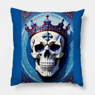 CROWN SKULL HOME DECOR Pillow