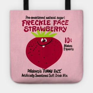 Freckle Face Strawberry "Funny Face" Drink Mix Tote