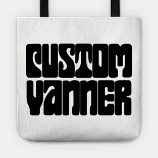 Custom Vanner (Black) Tote