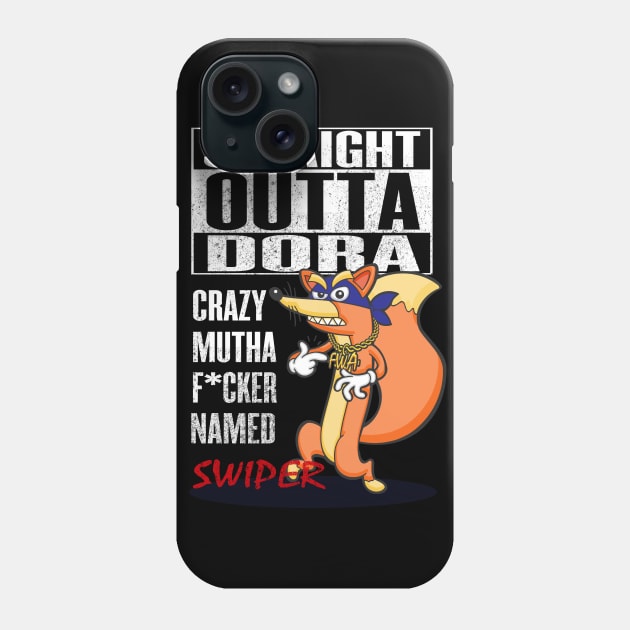 Fox with Attitude Phone Case by SquareDog