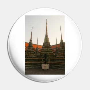 A second group of small stupa at Phra Chedi Rai in Wat Pho temple complex, Bangkok Pin