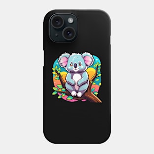 Koala Bear Illustration Phone Case