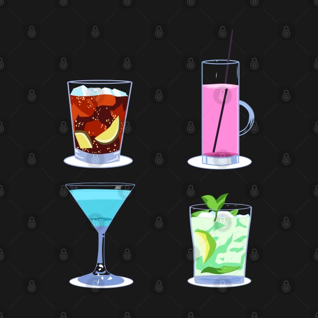 Cocktails by MigiDesu