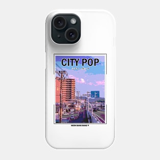 Vaporwave Japan Cityscape Phone Case