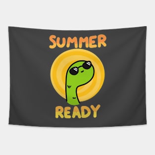 Summer ready dinosaur Tapestry