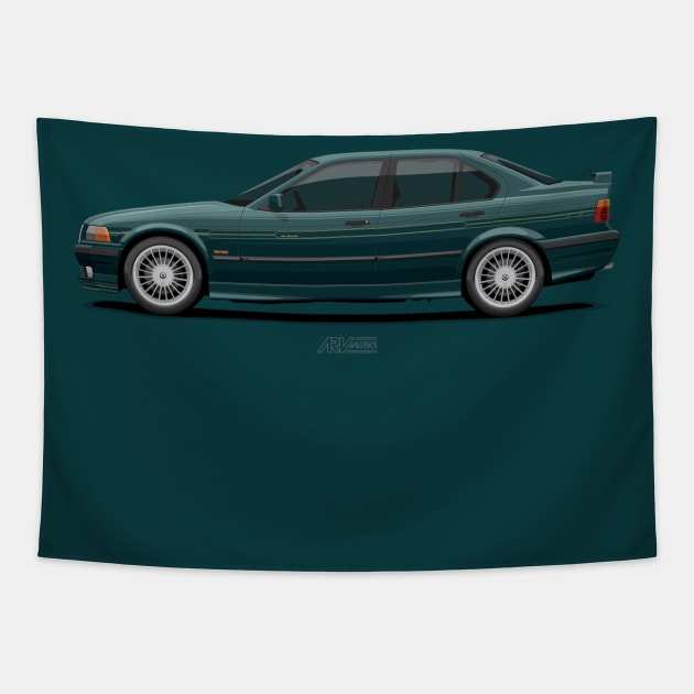 E36 Alpina B8 Tapestry by ARVwerks