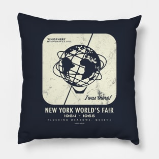 1964 1965 New York World's Fair I Was There Pillow