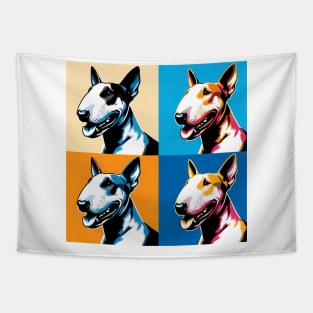 Bull Terrier Pop Art - Dog Lover Gifts Tapestry