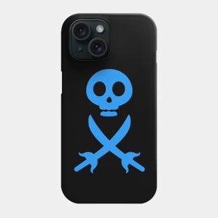 Ethereal Enigma - Skull and Crossed Swords Phone Case