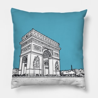 Arc de triomphe - Paris Pillow