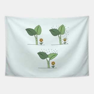 Plant seeds of kindness Tapestry