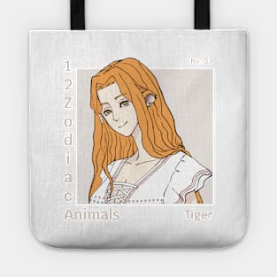 tiger - 12 zodiac animals Tote