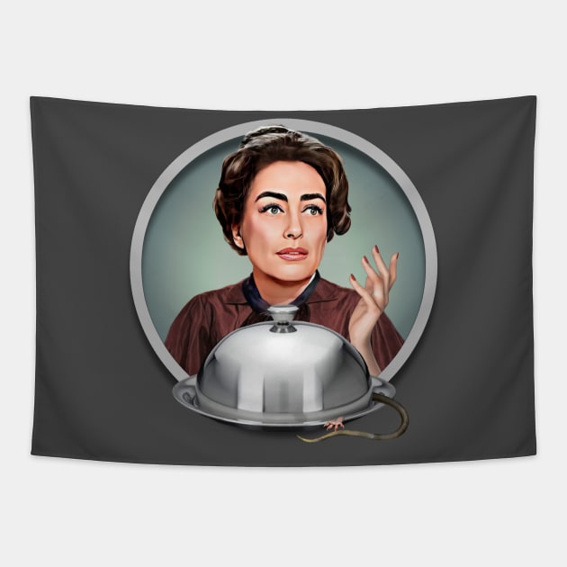 Joan Crawford - Blanche Hudson Tapestry by Zbornak Designs