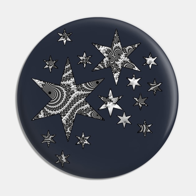 Fractal Hunter Stars Pin by JoolyA